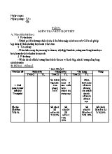 Ma trận và đề kiểm tra một tiết học kì I Lịch sử lớp 7 (Có đáp án)